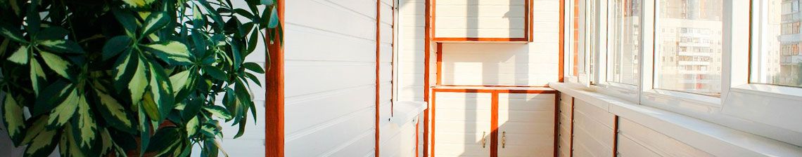 Отделка балконов и лоджий