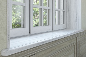 Белые деревянные окна